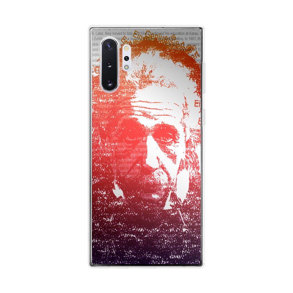 Albert Einstein Art Galaxy Note 10 Plus Case