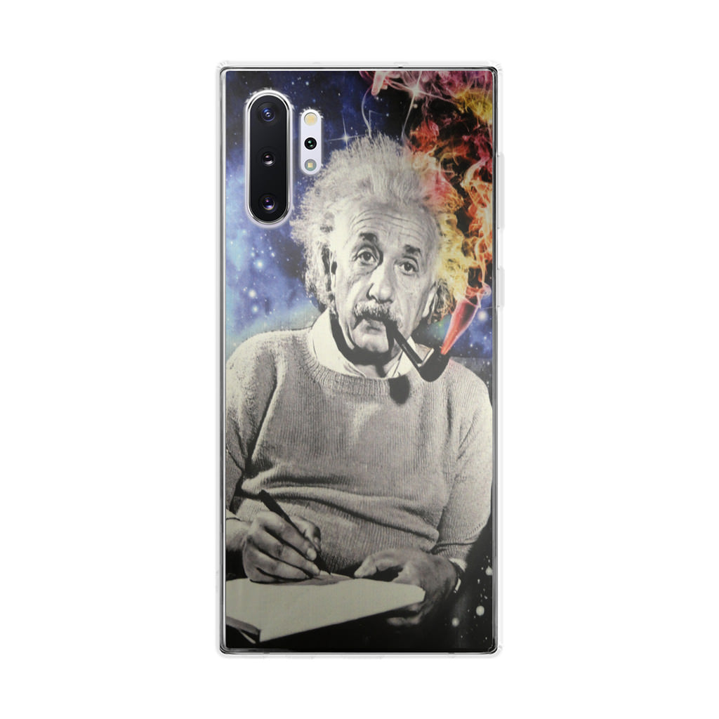 Albert Einstein Smoking Galaxy Note 10 Plus Case