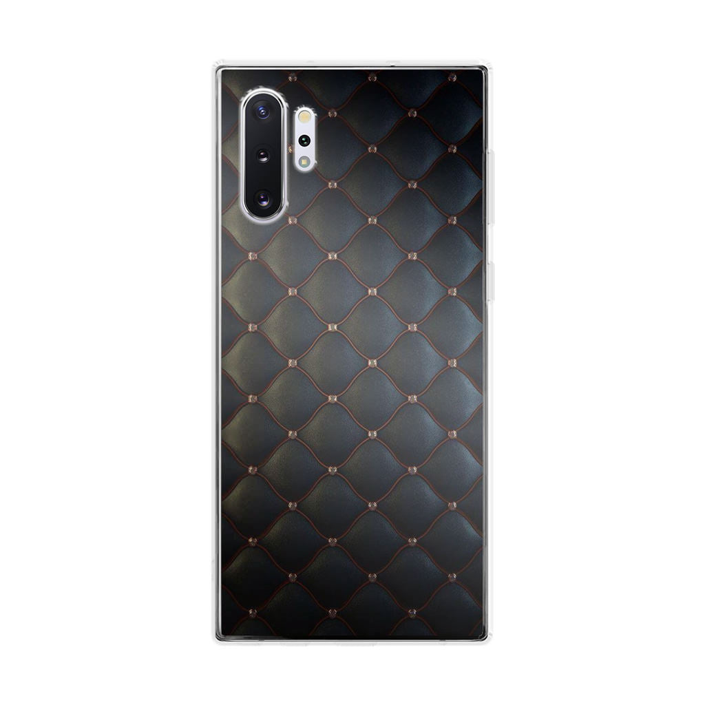 Black Royal Pattern Galaxy Note 10 Plus Case