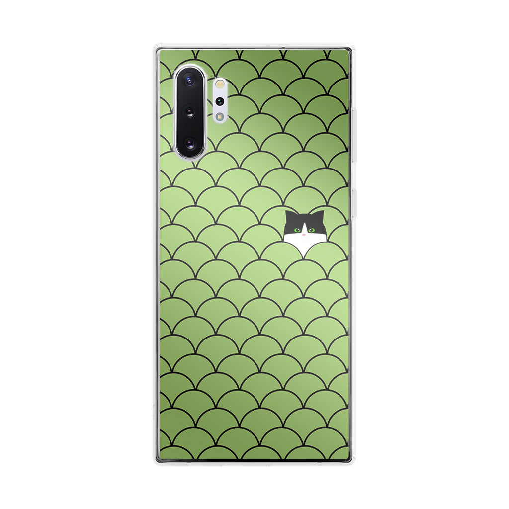 Cat Circles Galaxy Note 10 Plus Case