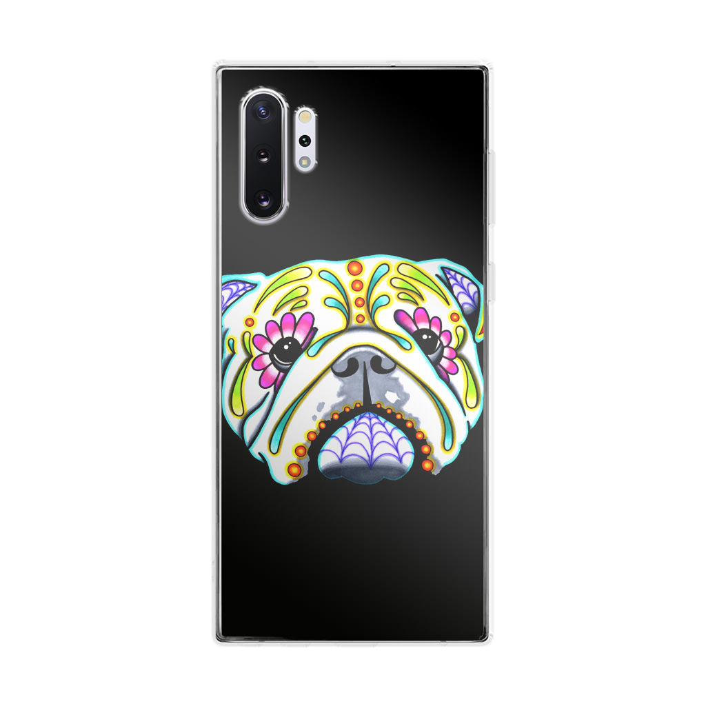 Colorful Bulldog Art Galaxy Note 10 Plus Case