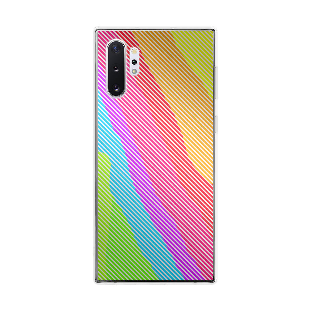Colorful Stripes Galaxy Note 10 Plus Case