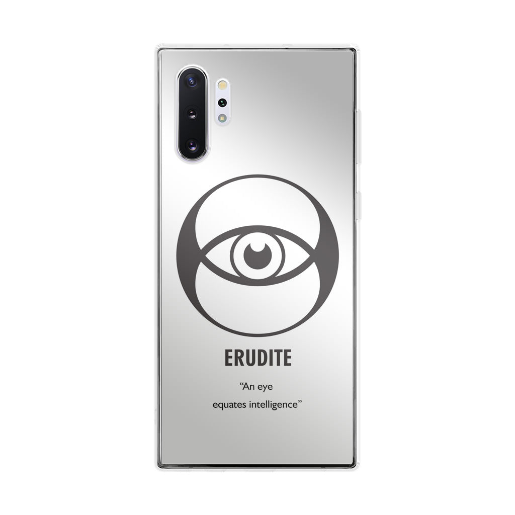 Erudite Divergent Faction Galaxy Note 10 Plus Case