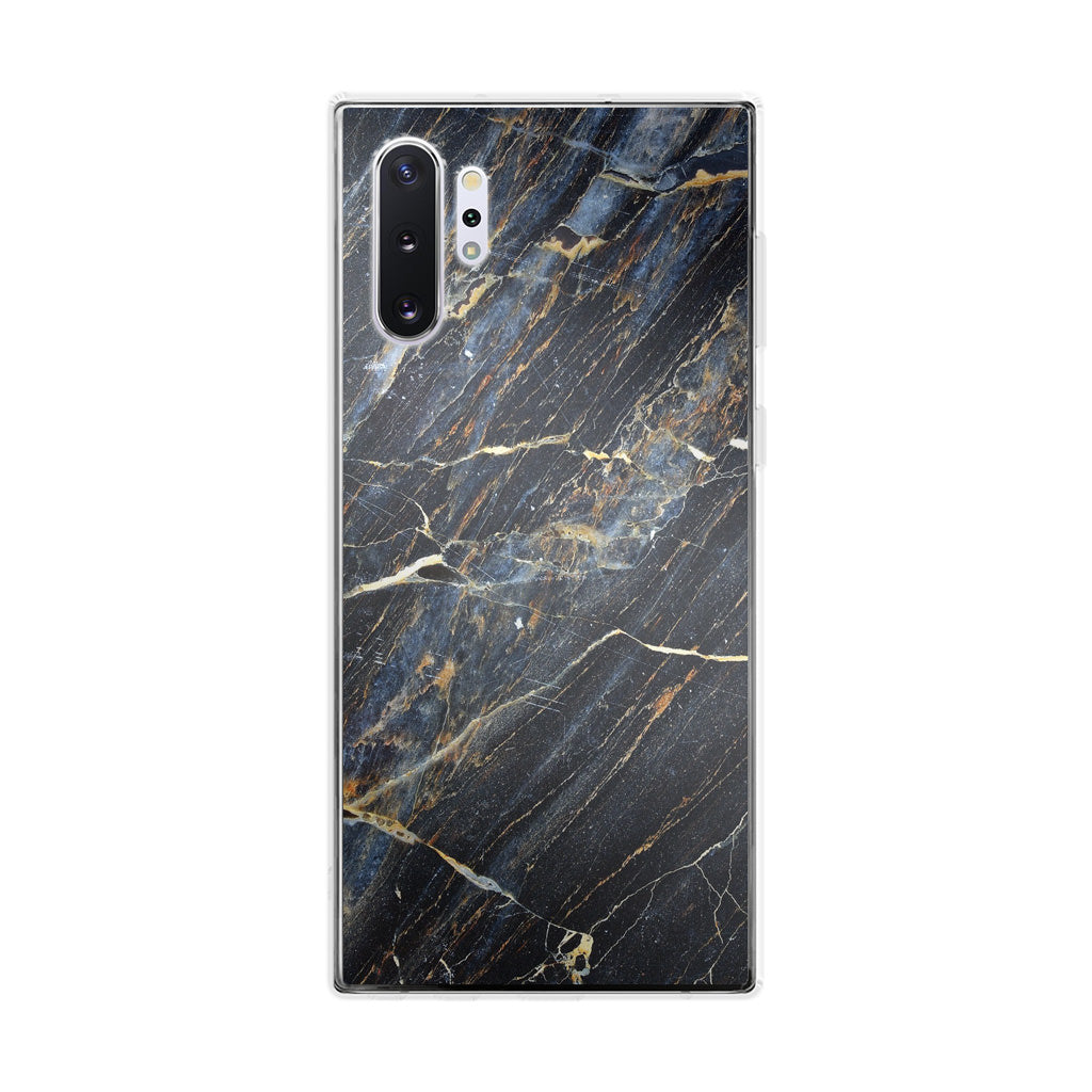 Golden Black Marble Galaxy Note 10 Plus Case
