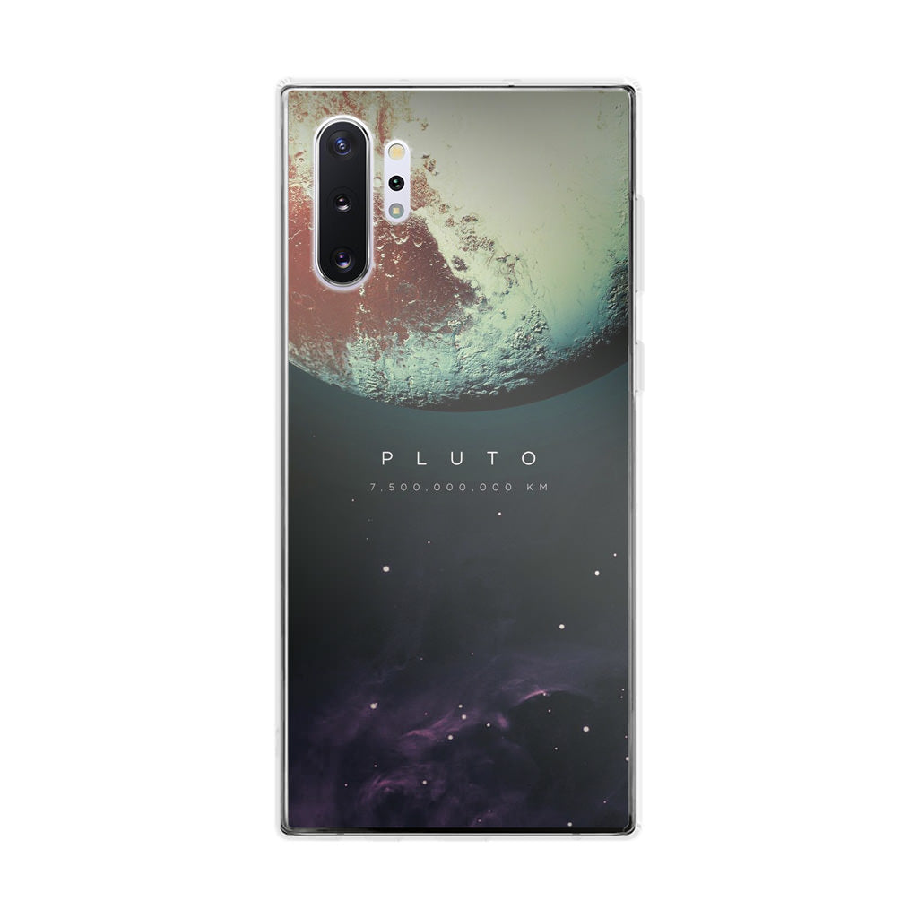 Planet Pluto Galaxy Note 10 Plus Case
