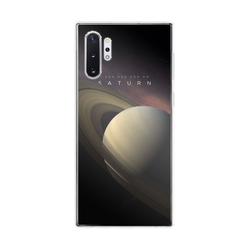 Planet Saturn Galaxy Note 10 Plus Case