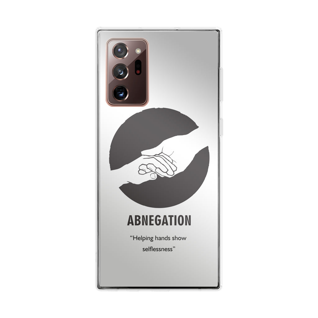 Abnegation Divergent Faction Galaxy Note 20 Ultra Case