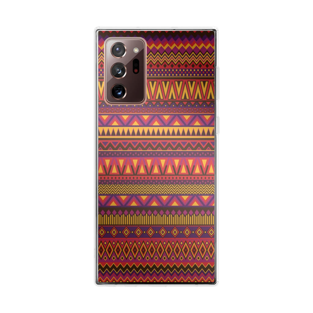 African Aztec Pattern Galaxy Note 20 Ultra Case