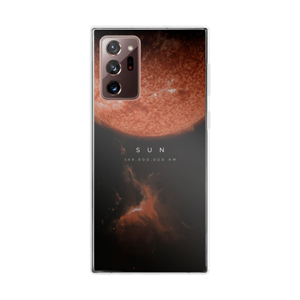 The Sun Galaxy Note 20 Ultra Case