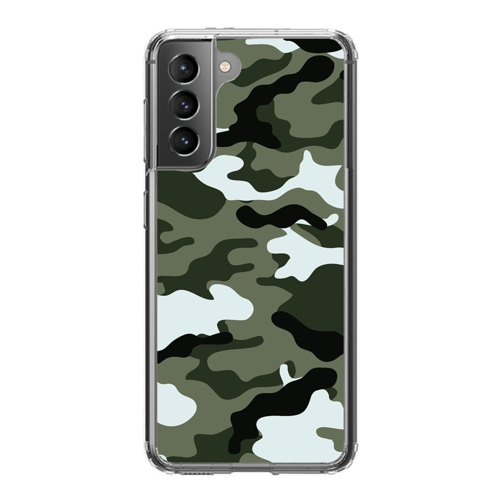 Military Green Camo Galaxy S21 / S21 Plus / S21 FE 5G Case