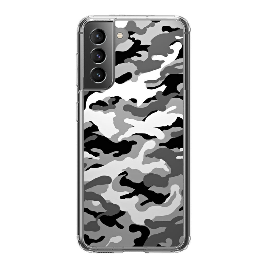 Winter Army Camo Galaxy S21 / S21 Plus / S21 FE 5G Case