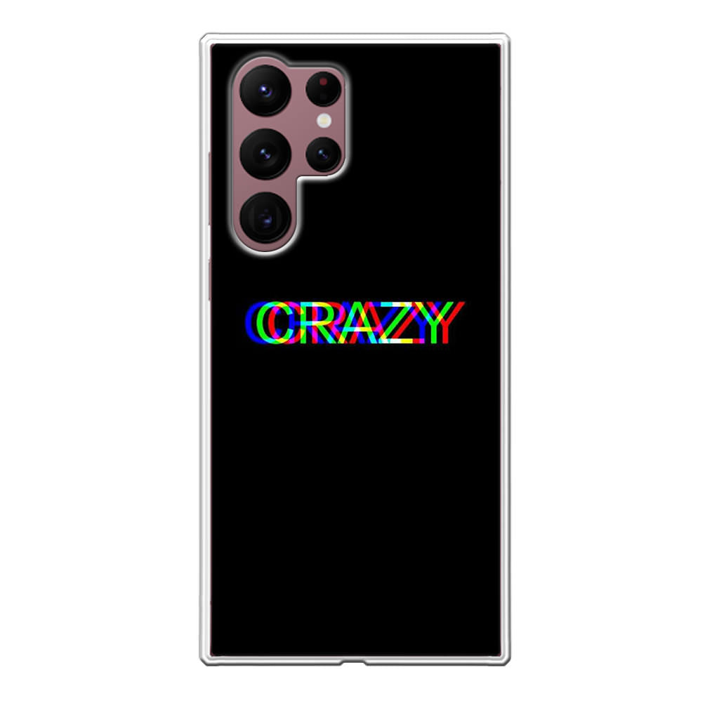 Glitch Crazy Galaxy S22 Ultra 5G Case