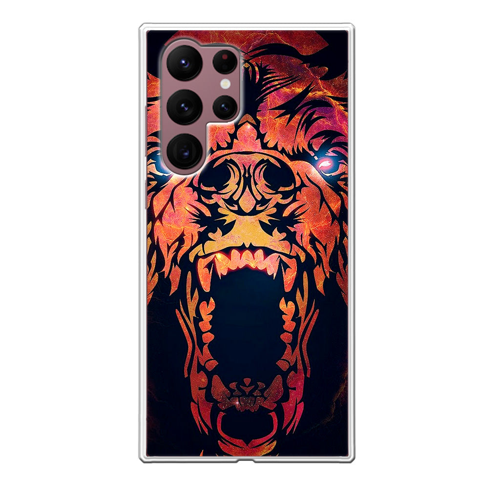 Grizzly Bear Art Galaxy S22 Ultra 5G Case