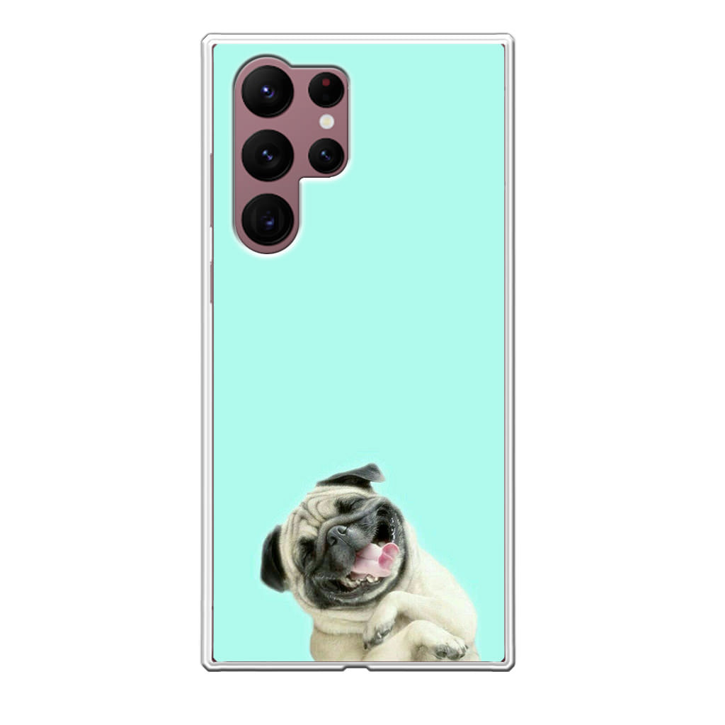 Laughing Pug Galaxy S22 Ultra 5G Case