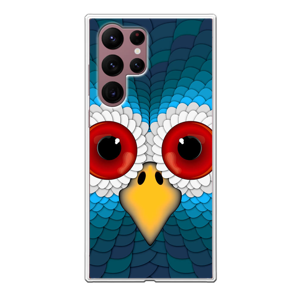 Owl Art Galaxy S22 Ultra 5G Case