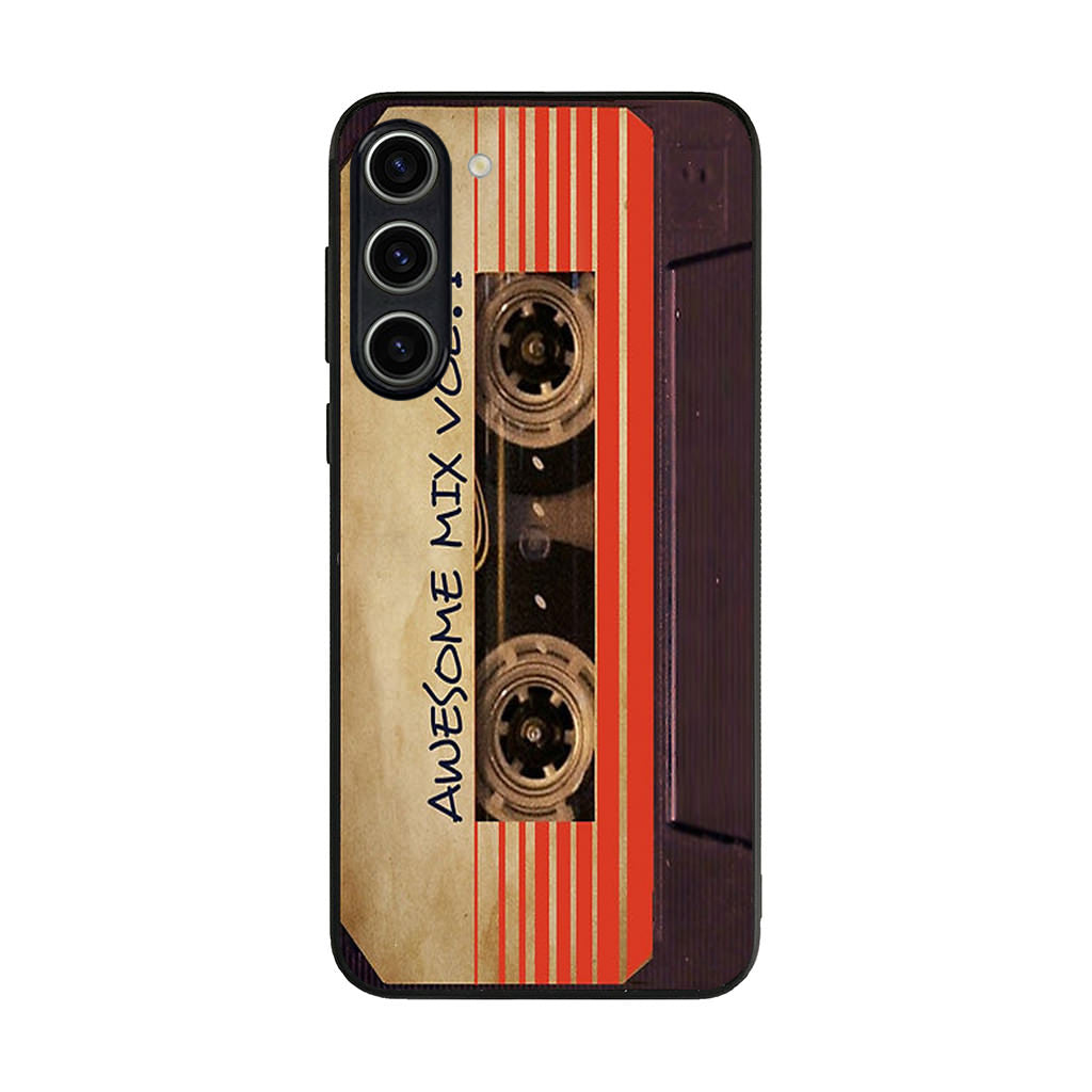 Awesome Mix Vol 1 Cassette Samsung Galaxy S23 S23 Plus Case