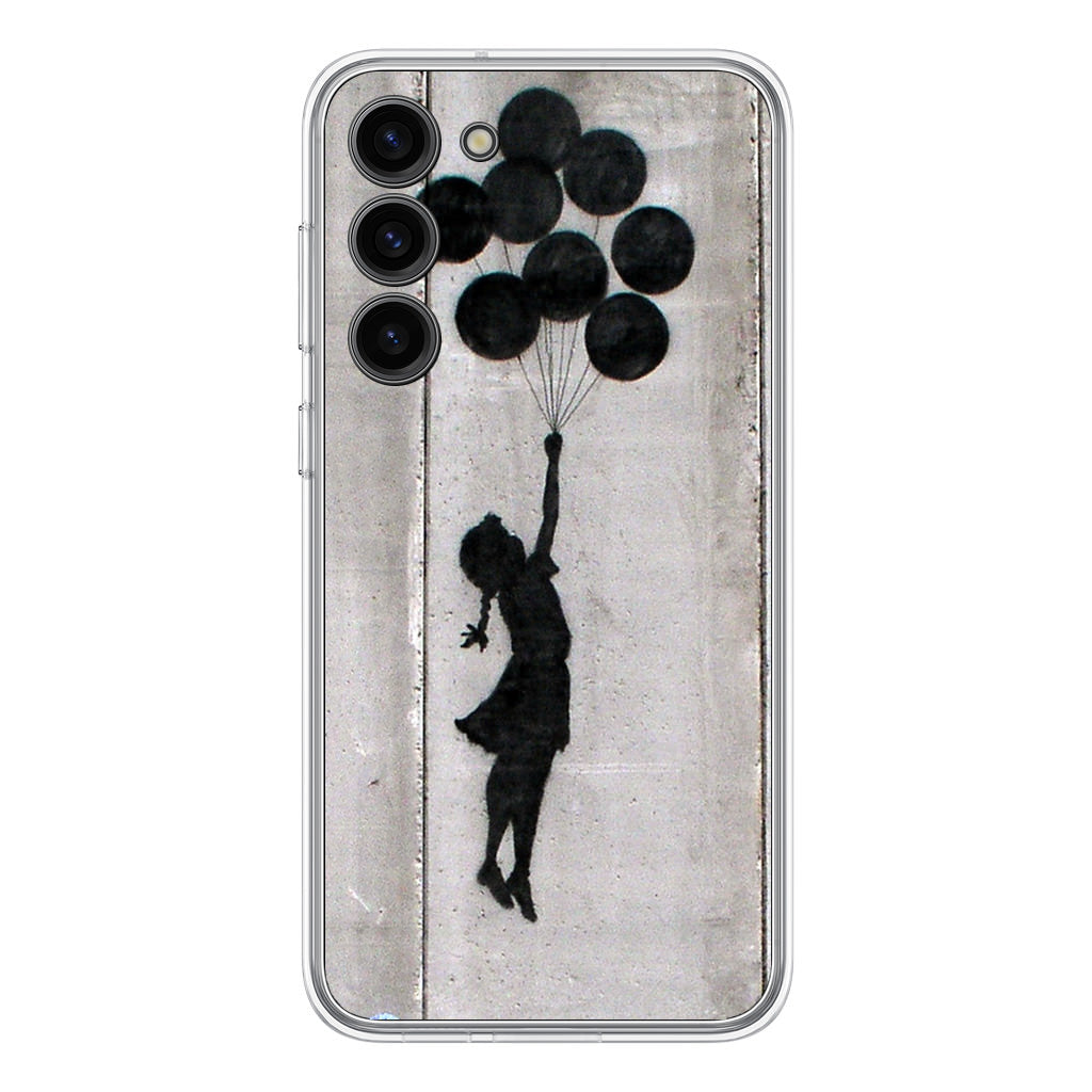 Banksy Girl With Balloons Samsung Galaxy S23 / S23 Plus Case