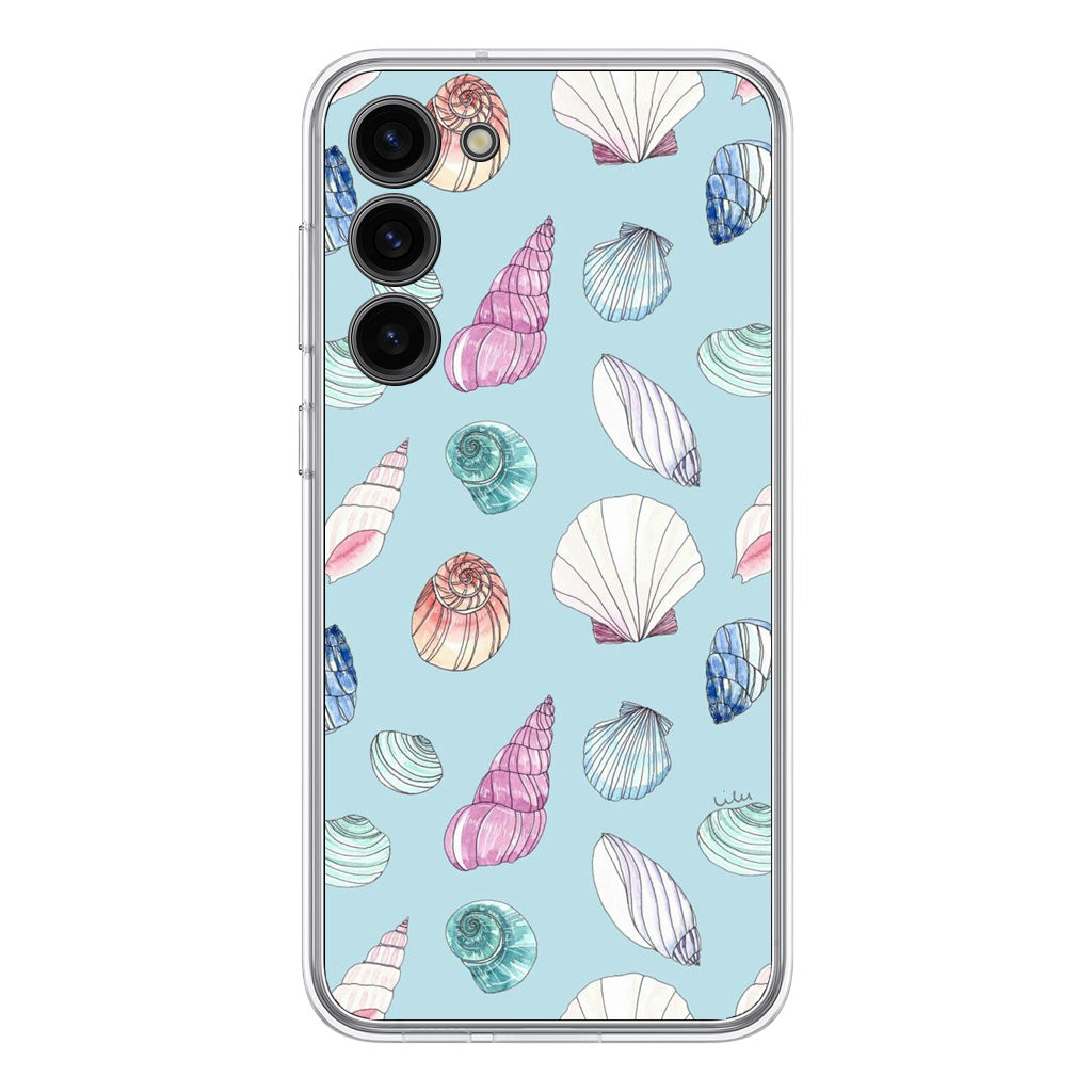 Beach Shells Pattern Samsung Galaxy S23 / S23 Plus Case