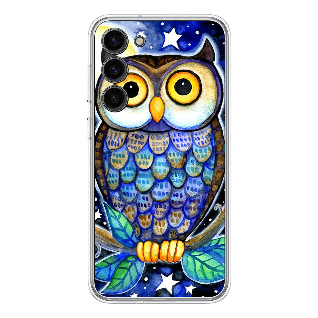 Bedtime Owl Samsung Galaxy S23 / S23 Plus Case