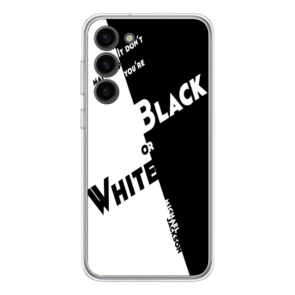 Black Or White Michael Jackson Samsung Galaxy S23 / S23 Plus Case