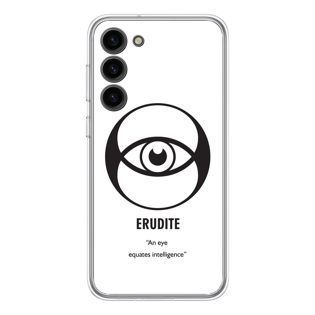 Erudite Divergent Faction Samsung Galaxy S23 / S23 Plus Case