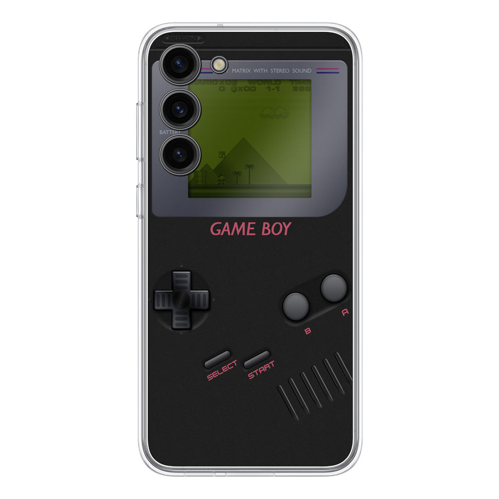 Game Boy Black Model Samsung Galaxy S23 / S23 Plus Case