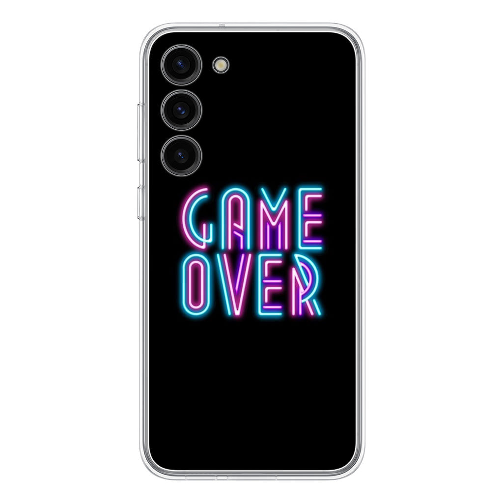 Game Over Neon Samsung Galaxy S23 / S23 Plus Case