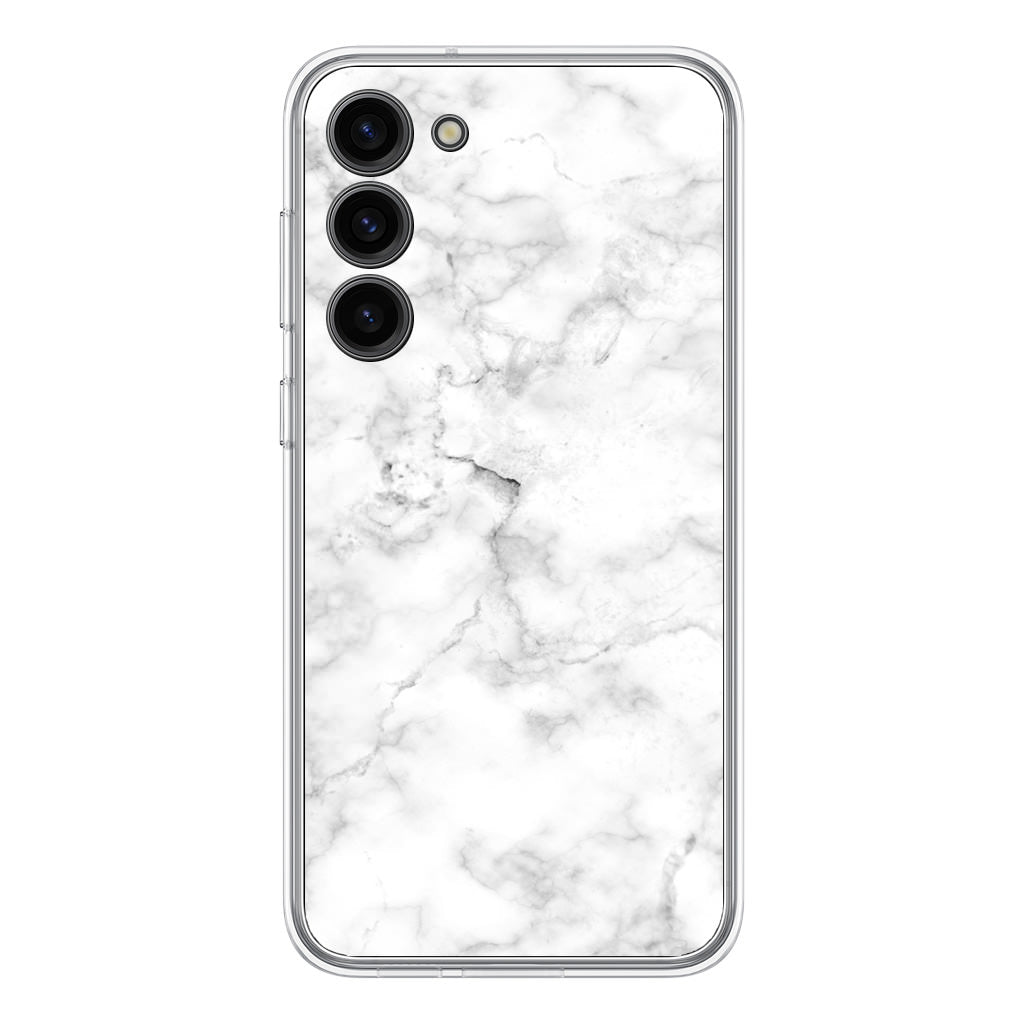 White Marble Samsung Galaxy S23 / S23 Plus Case