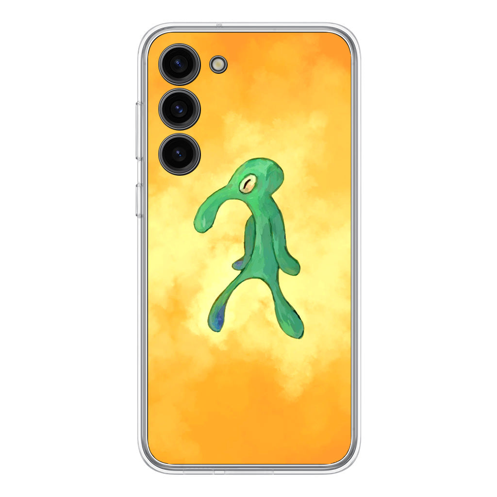 Bold and Brash Squidward Painting Samsung Galaxy S23 / S23 Plus Case