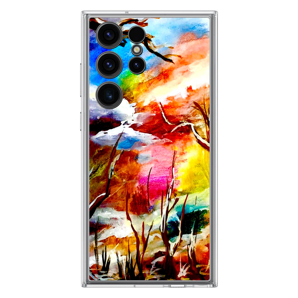 I Sense Winter's Wonderful Warmth Samsung Galaxy S23 Ultra Case