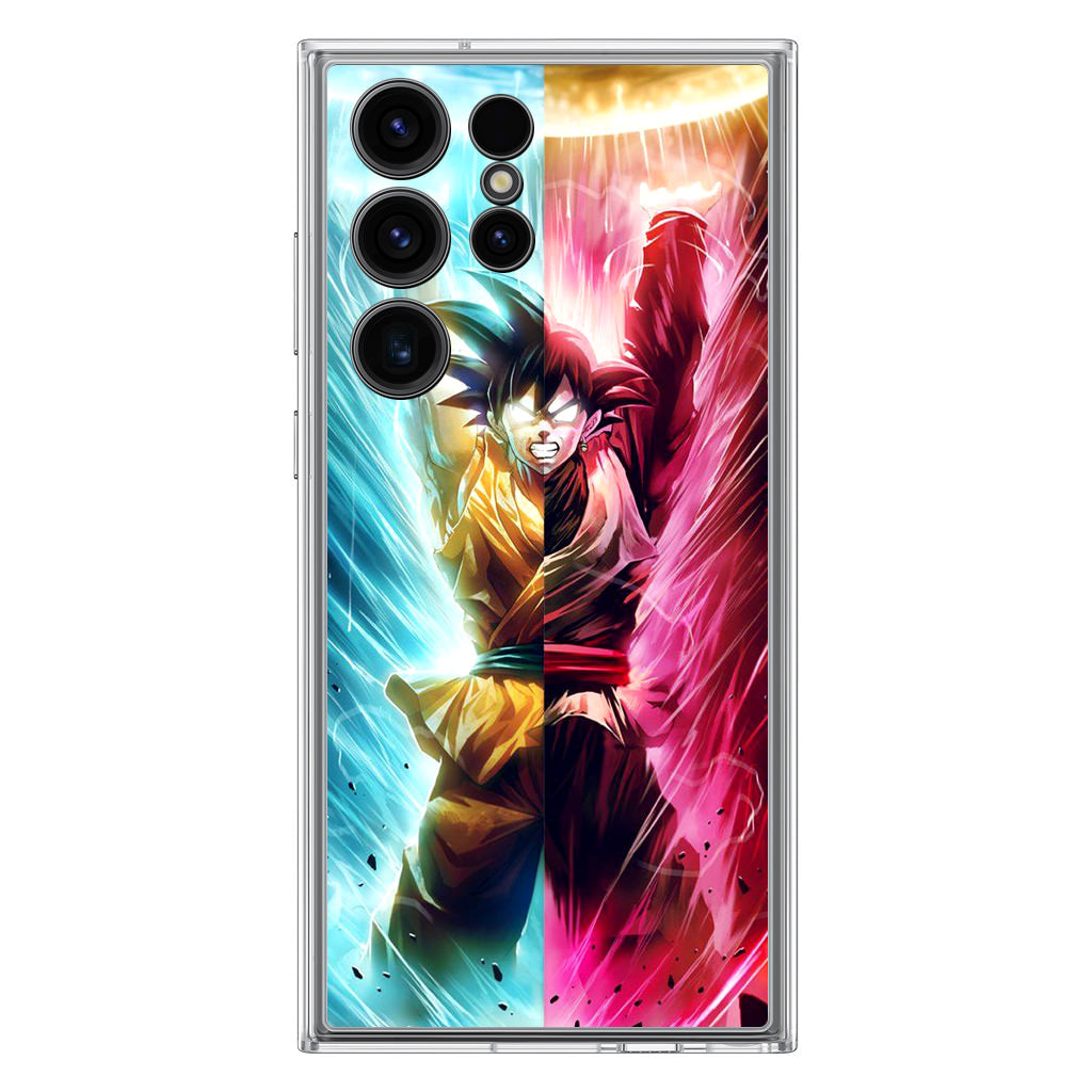 Spirit Bomb Split Goku Dragon Ball Samsung Galaxy S23 Ultra Case