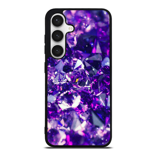 Purple Crystal Samsung Galaxy S24 / S24 Plus Case