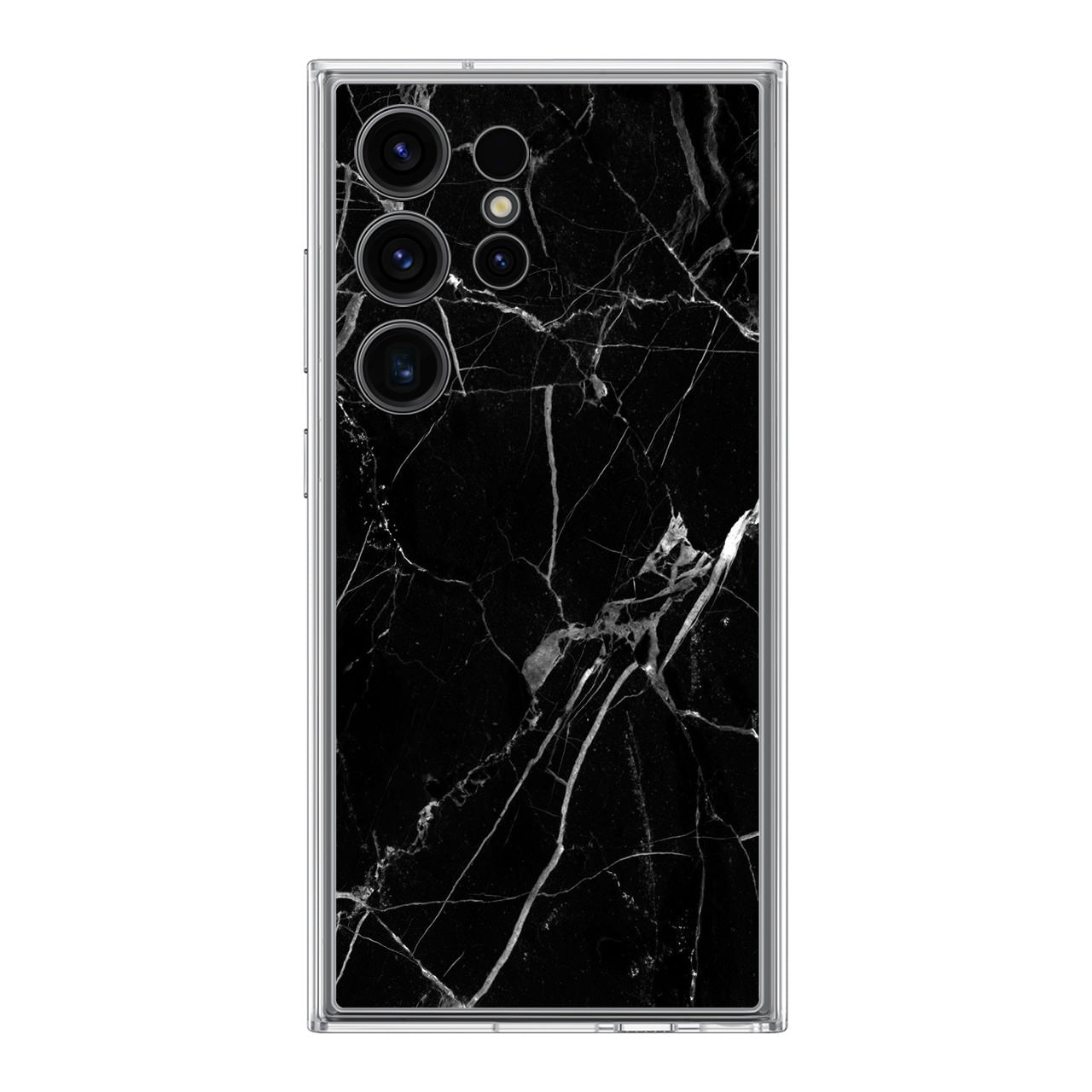 Black Marble Samsung Galaxy S24 Ultra Case