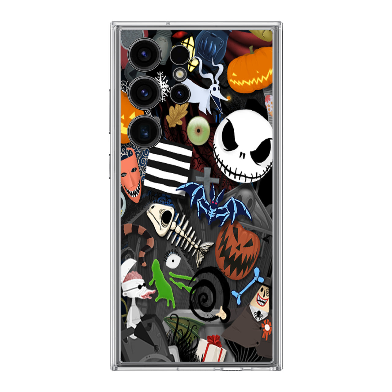Nightmare Before Chrismast Collage Samsung Galaxy S24 Ultra Case