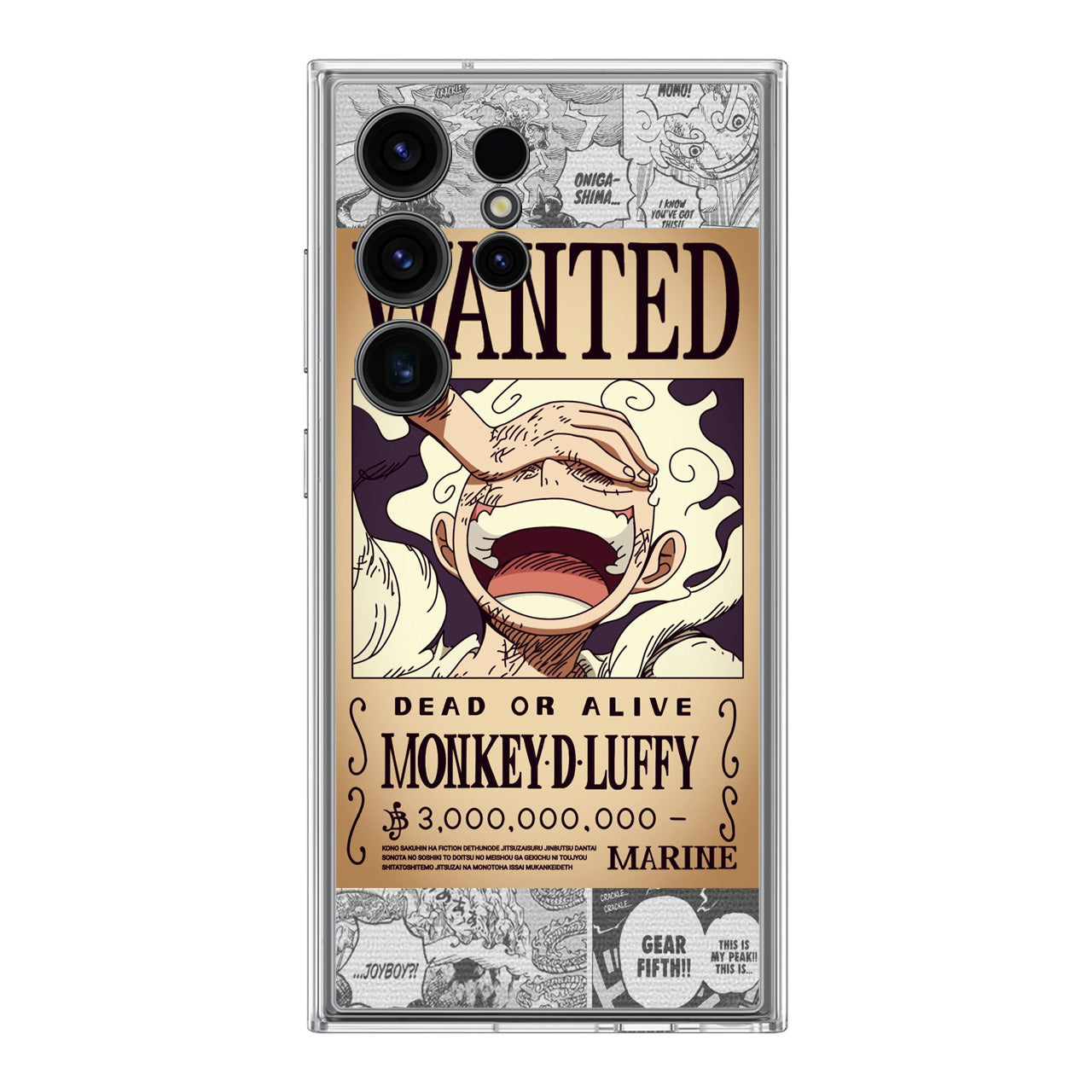Gear 5 Wanted Poster Samsung Galaxy S24 Ultra Case