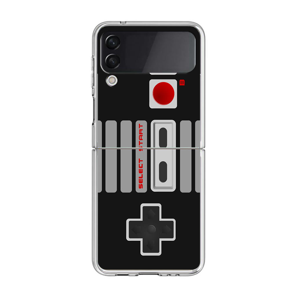 Black Console Controller Samsung Galaxy Z Flip 4 Case