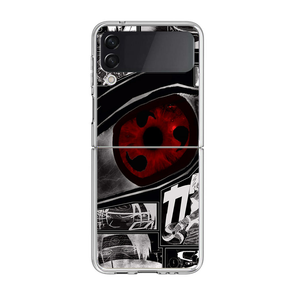 Anime Naruto Sharingan Samsung Galaxy Z Flip 4 Case