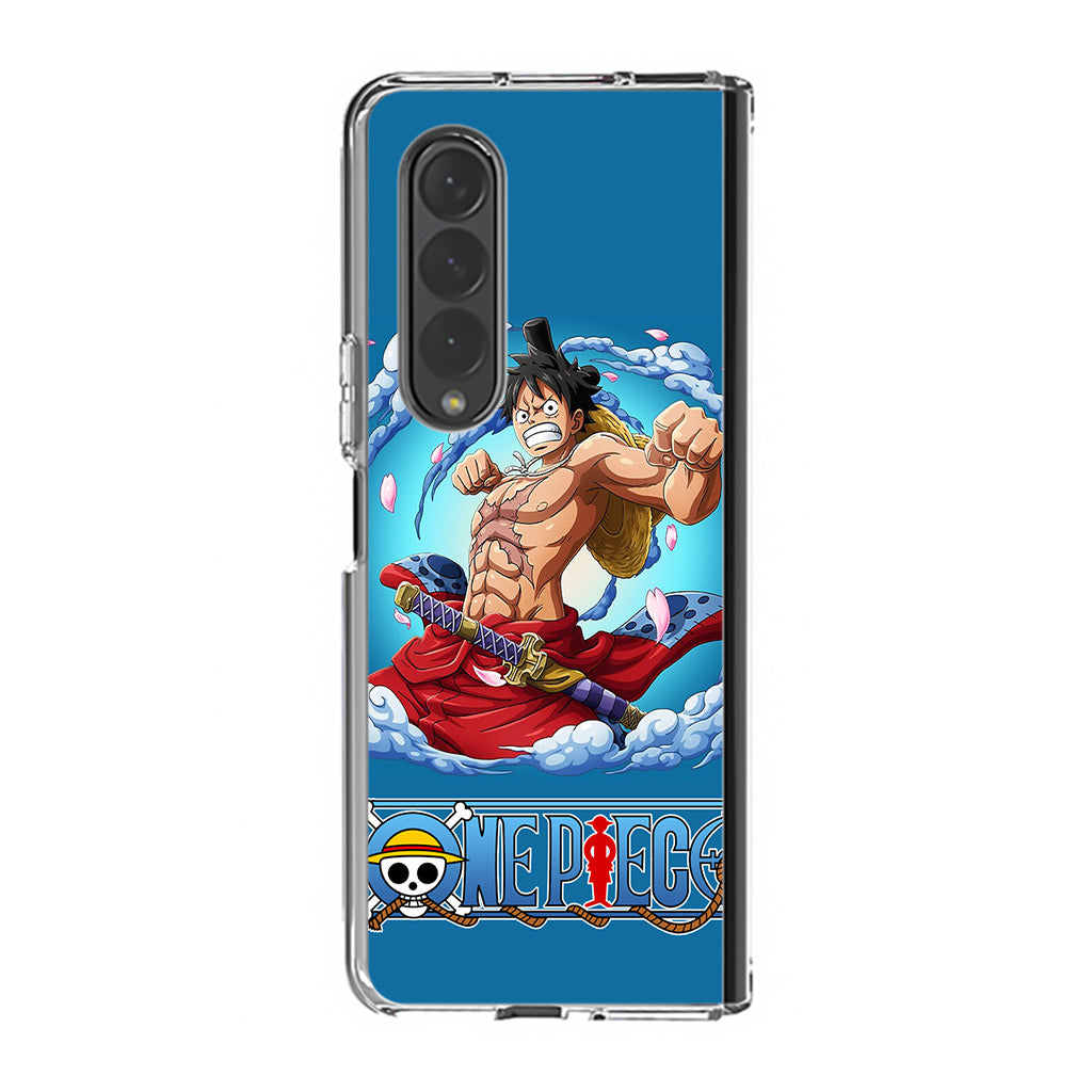 Luffy Arc Wano One Piece Samsung Galaxy Z Fold 3 Case – Customilo