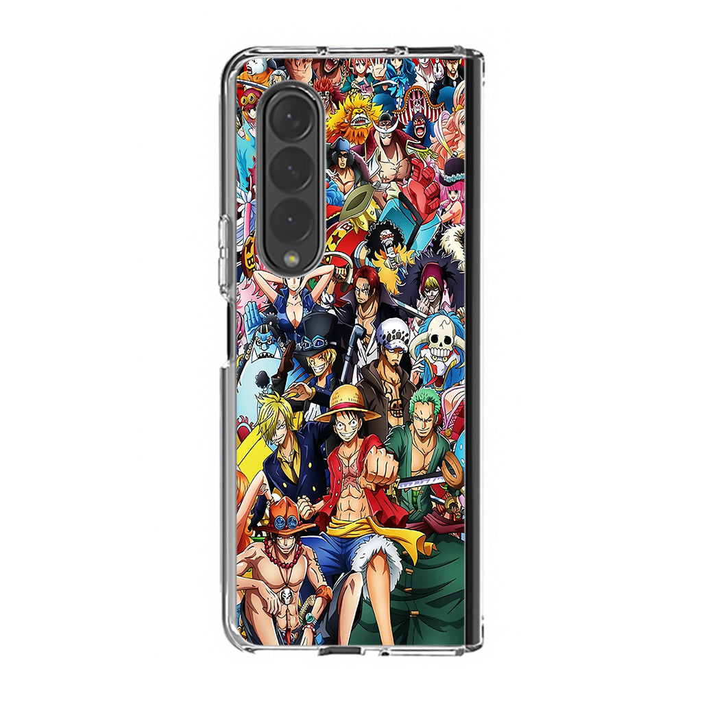 Luffy Arc Wano One Piece Samsung Galaxy Z Fold 3 Case – Customilo