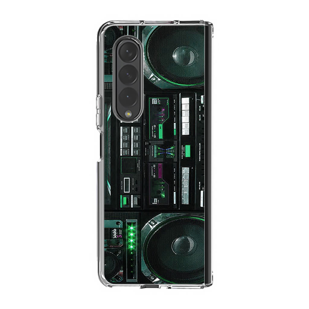 Boombox Blaster Samsung Galaxy Z Fold 3 Case