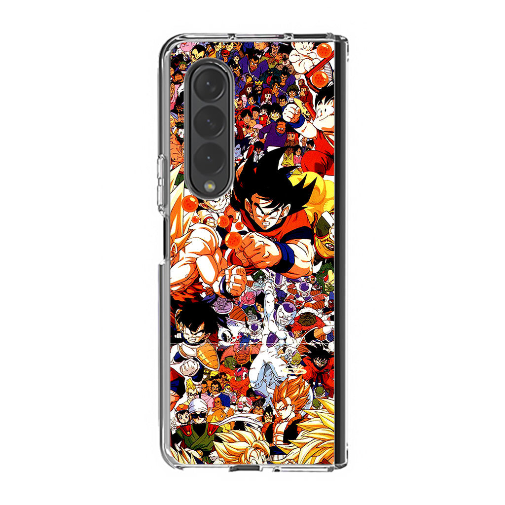 Dragon Ball 1 Samsung Galaxy Z Fold 3 5G Clear Case