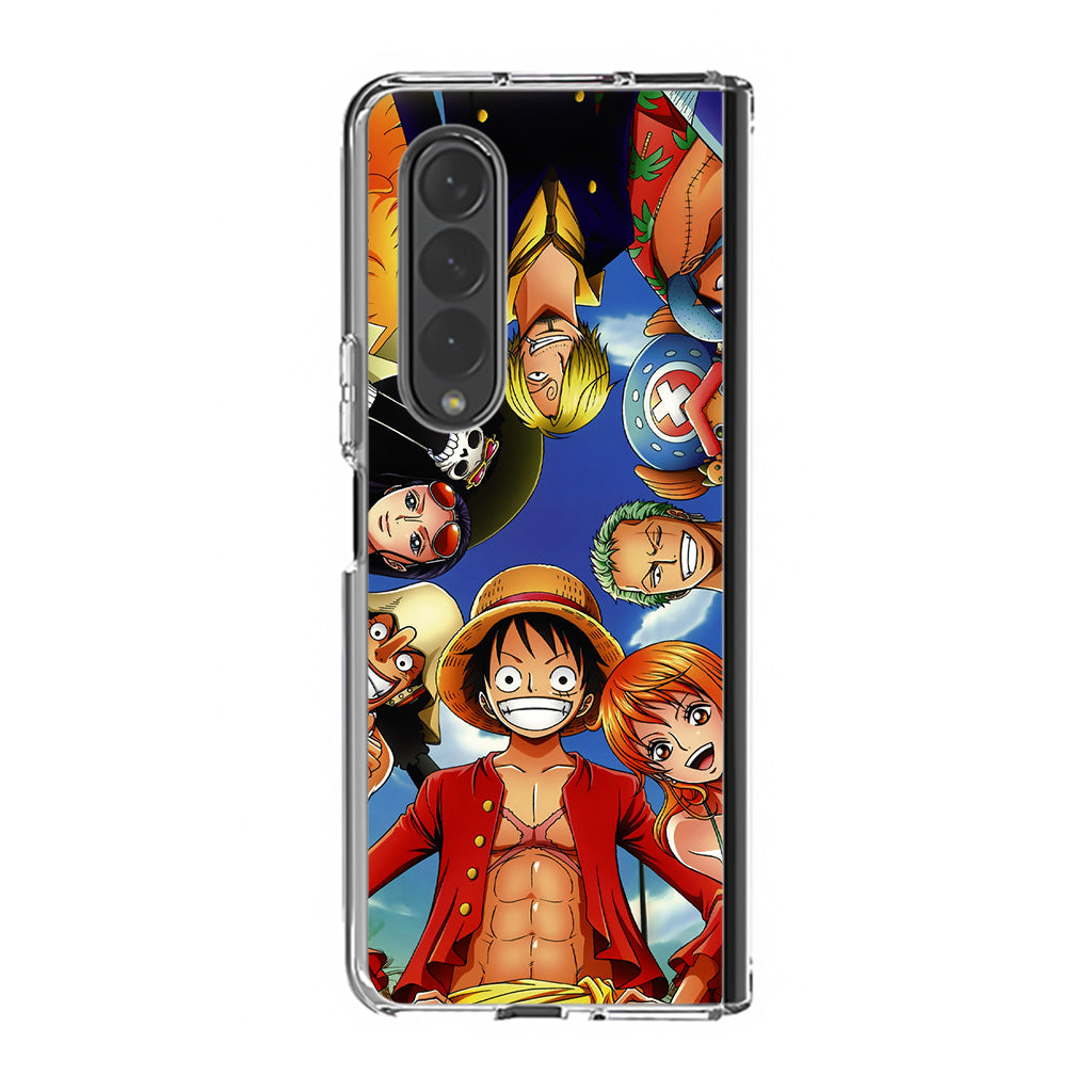 Luffy Arc Wano One Piece Samsung Galaxy Z Fold 3 Case – Customilo