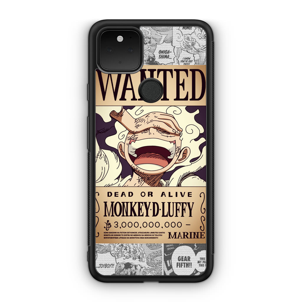 Luffy Gear 5 Wanted Poster