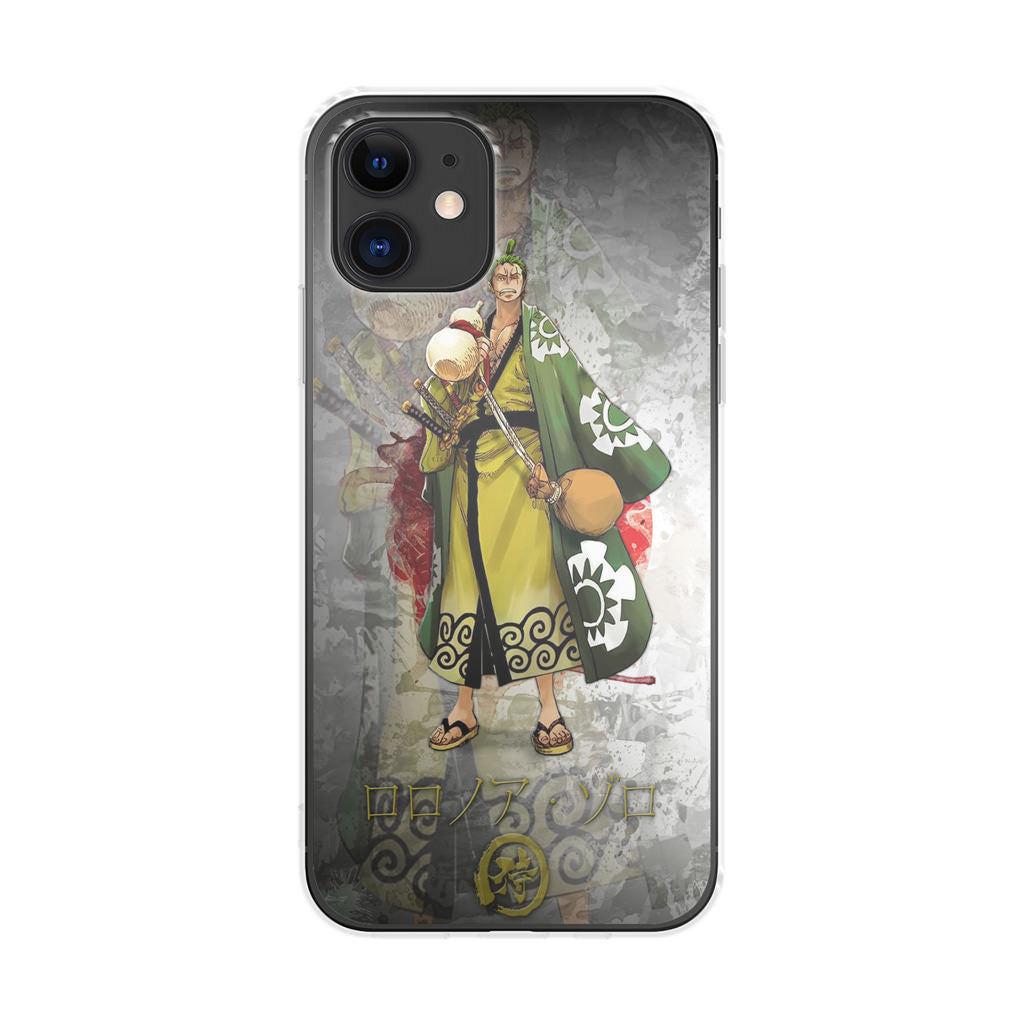 Roronoa Zoro Arc Wano iPhone 12 Case