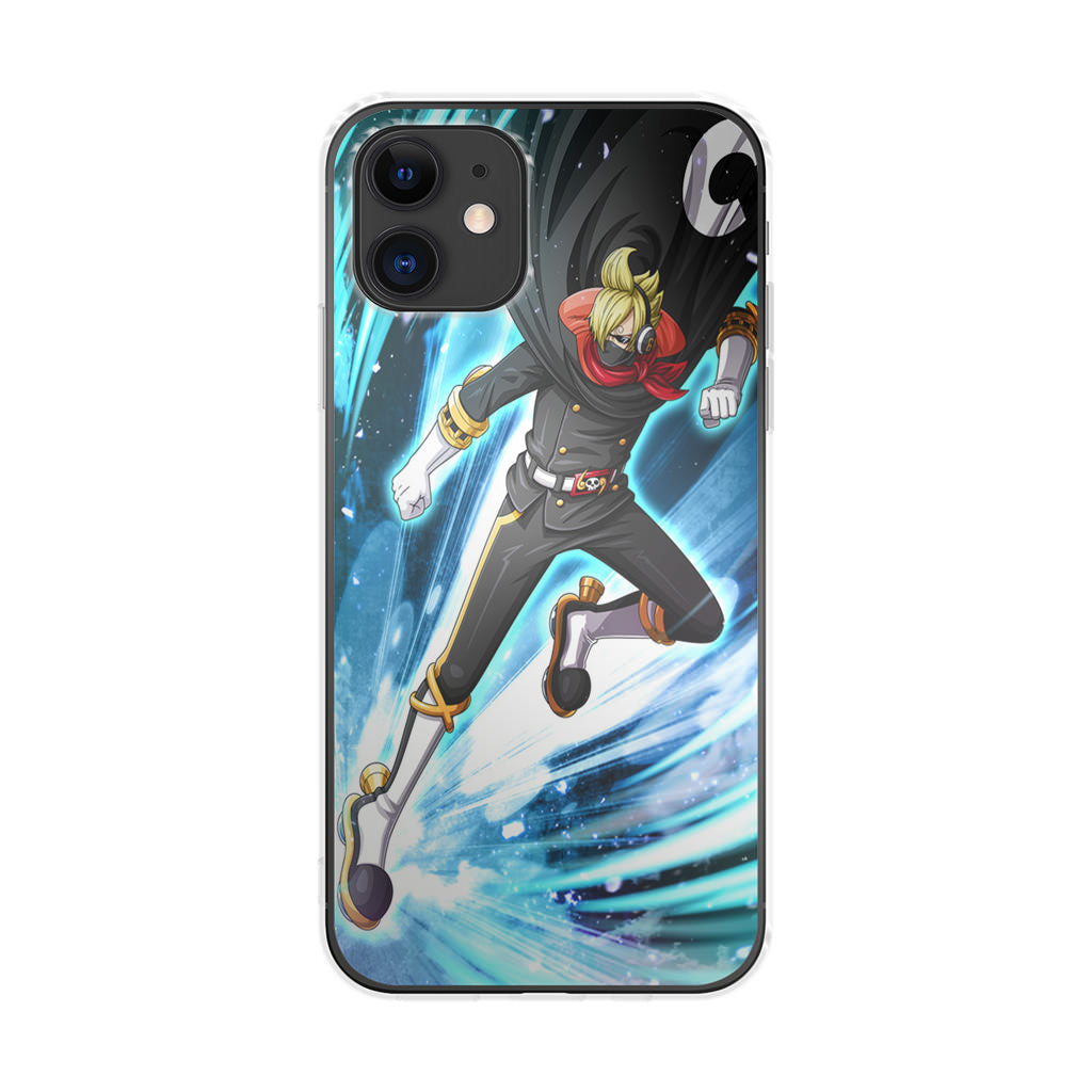 Stealth Black Vinsmoke Sanji iPhone 12 Case