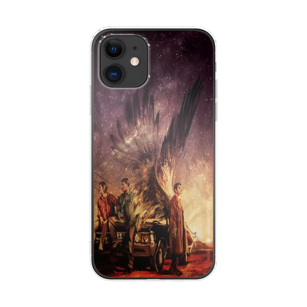 Supernatural Painting Art iPhone 12 Case