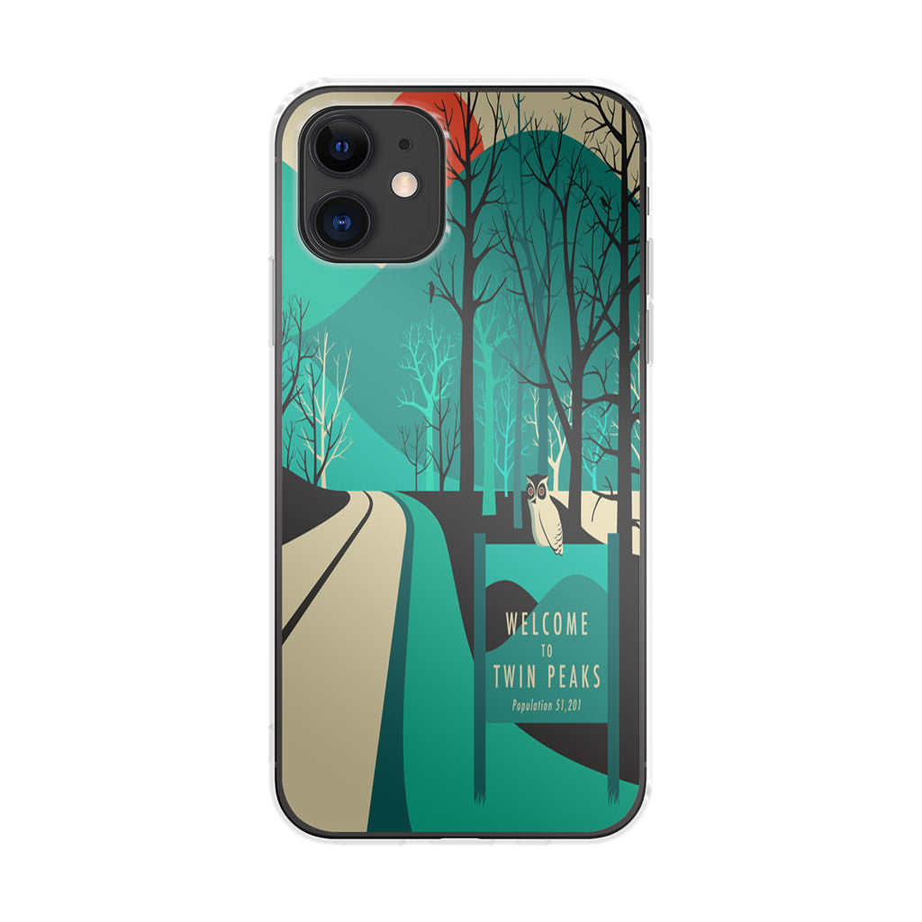 Welcome To Twin Peaks iPhone 11 Case