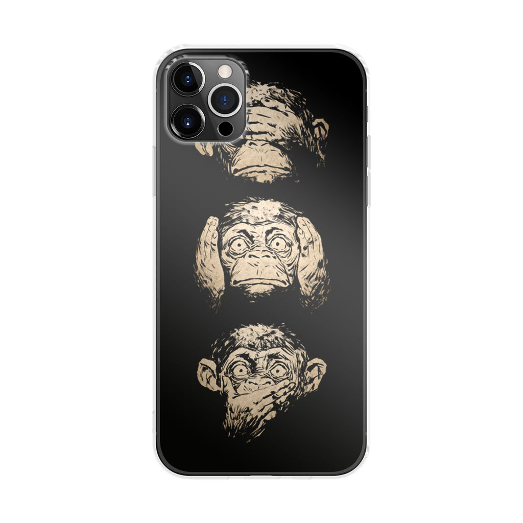 3 Wise Monkey iPhone 12 Pro Max Case