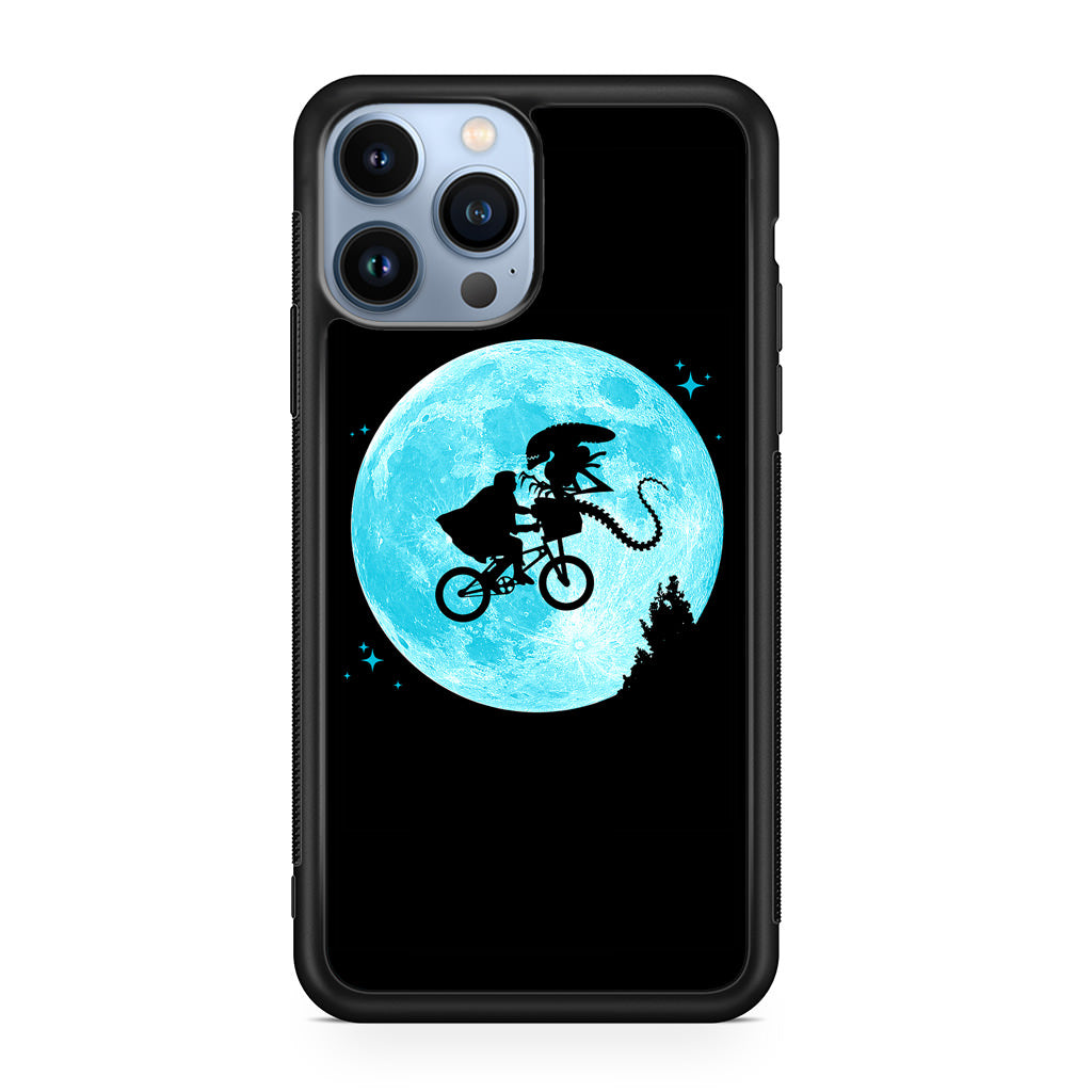 Alien Bike to the Moon iPhone 13 Pro / 13 Pro Max Case – Customilo
