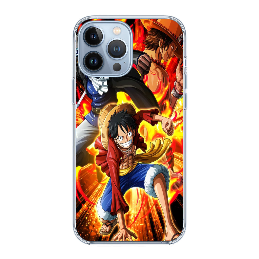 Ace Sabo Luffy Brotherhood iPhone 13 Pro / 13 Pro Max Case